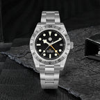 San Martin 39mm Luxury Couple Watches NH34 GMT 316L Stainless Steel Automatic Mechanical Men Watch Gift for boyfriend Sapphire